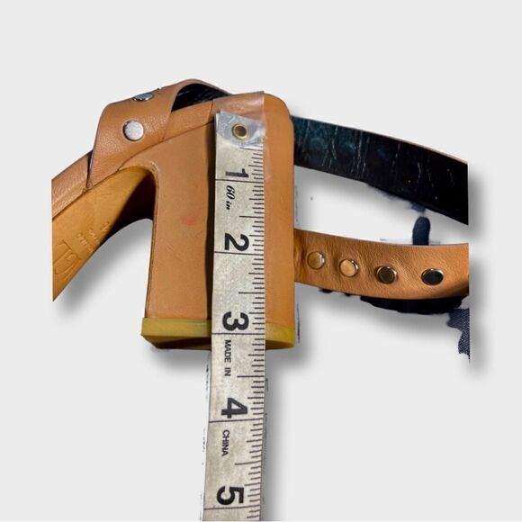 Attilio Gusti Leombruni (AGL) - Italian made brown leather pumps - Picture 6 of 7